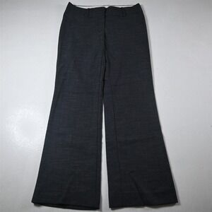 LOFT 2 Gray Birdseye Marisa‎ Bootcut Dress Womens Pants